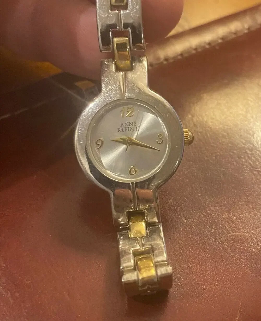 Women's Two Tone Anne Klein II Watch, Bracelet Band
